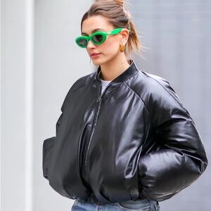 Brand New Bottega Veneta Black Bombe Sunglasses